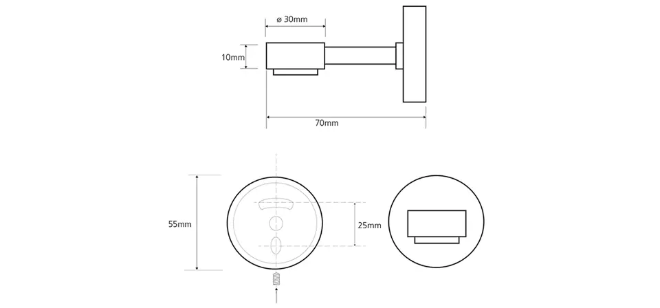Sapho - X-Round - Szappantartó - XR802 – 2. kép