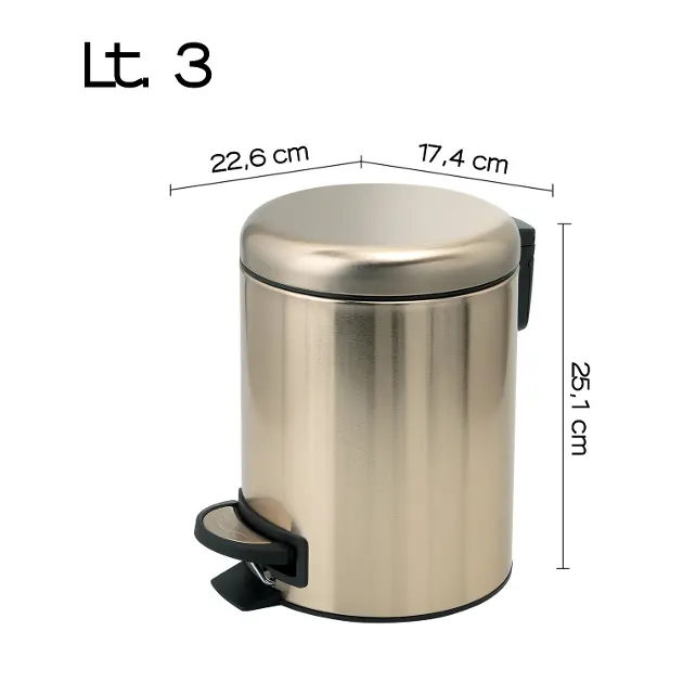 Sapho - Gedy Bathroom accessories - Szemetes - 320987 – 2. kép
