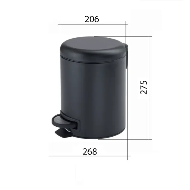 Sapho - Gedy Bathroom accessories - Szemetes - 330914 – 2. kép