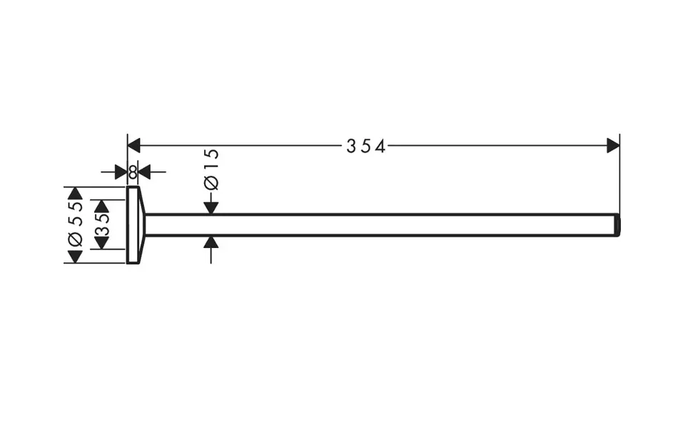 Axor - Universal Circular - Törölközőtartó - 42826140 – 2. kép