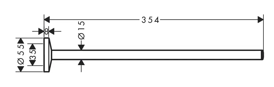 Axor - Universal Circular - Törölközőtartó - 42826670 – 2. kép