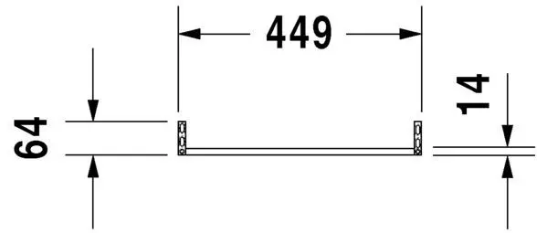 Duravit - Equipment and accessories - Törölközőtartó - 0030291000 – 2. kép