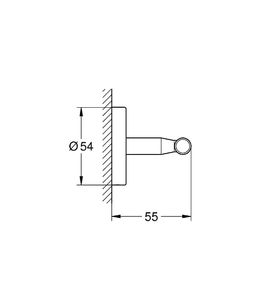 Grohe - QuickFix Start Cosmopolitan - Törölközőtartó - 41168000 – 2. kép