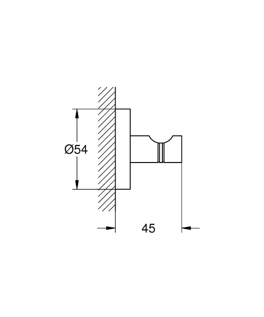 Grohe - QuickFix Start - Törölközőtartó - 41173DC0 – 2. kép