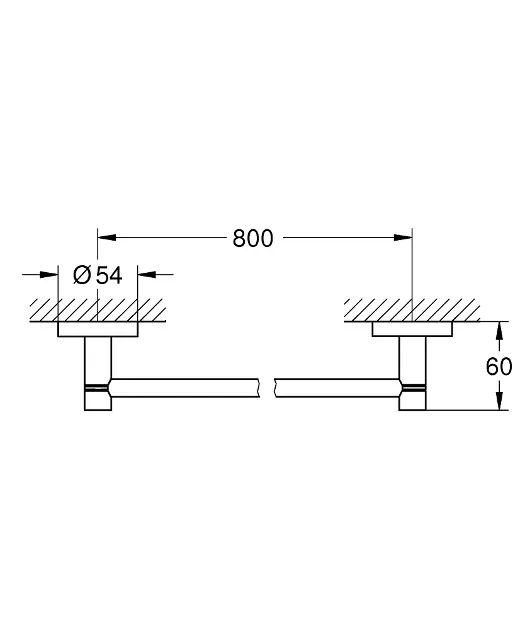 Grohe - QuickFix Start - Törölközőtartó - 41187DC0 – 2. kép
