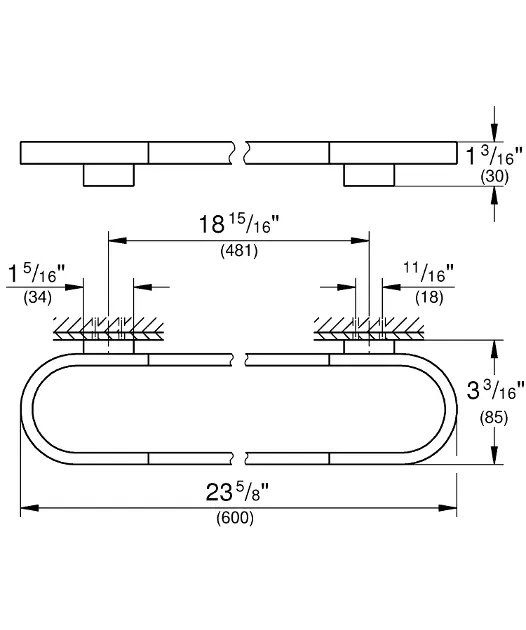 Grohe - Selection - Törölközőtartó - 41056DL0 – 2. kép