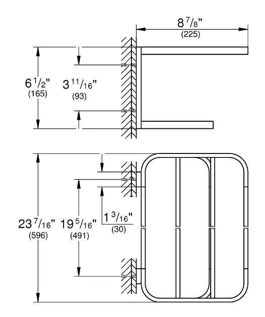 Grohe - Selection - Törölközőtartó - 41066DL0 – 2. kép