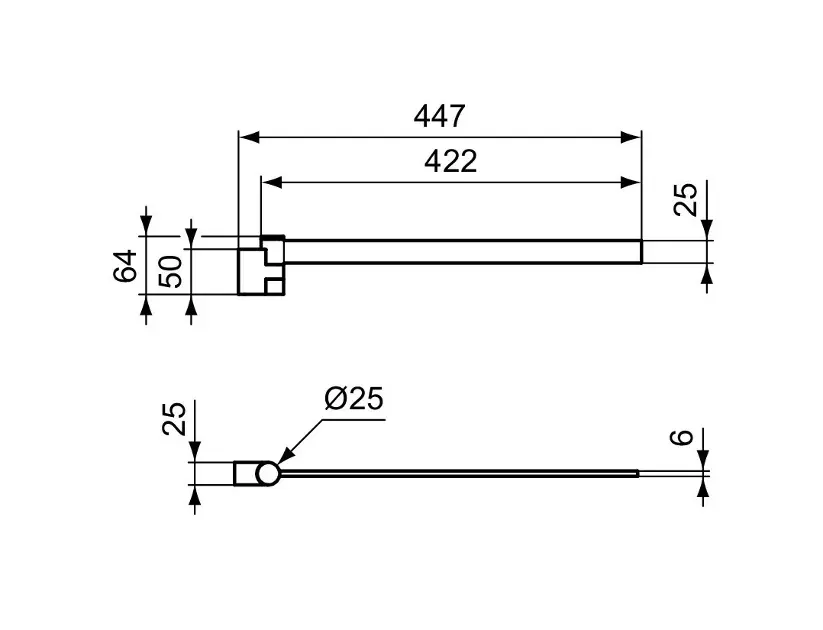 Ideal Standard - Conca - Törölközőtartó - T5393A2 – 2. kép