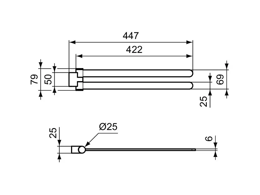 Ideal Standard - Conca - Törölközőtartó - T5396A5 – 2. kép