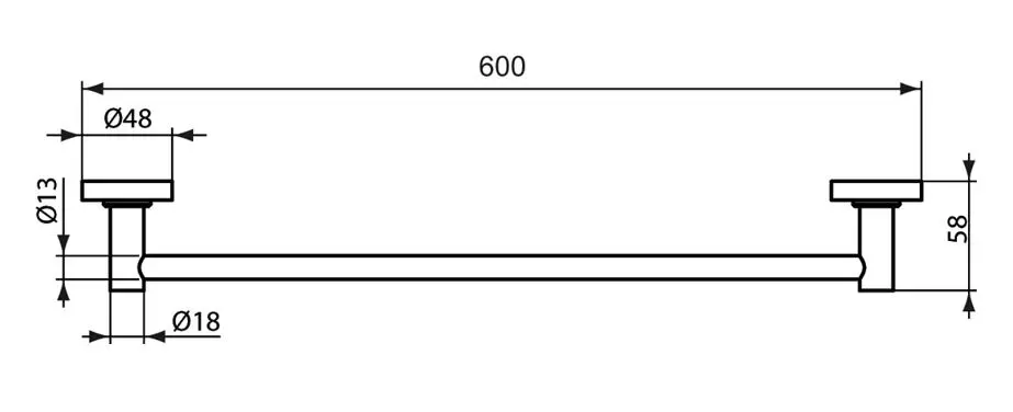 Ideal Standard - IOM - Törölközőtartó - A9118XG – 2. kép