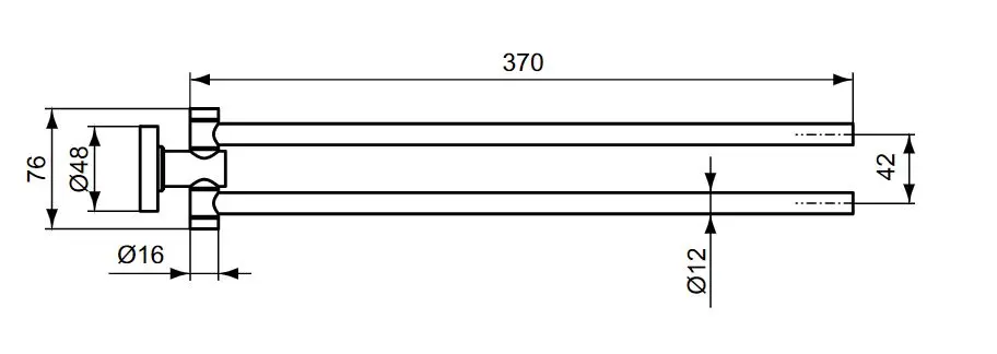 Ideal Standard - IOM - Törölközőtartó - A9131A5 – 2. kép