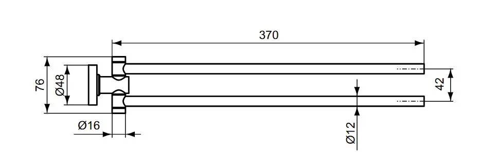 Ideal Standard - IOM - Törölközőtartó - A9131XG – 2. kép