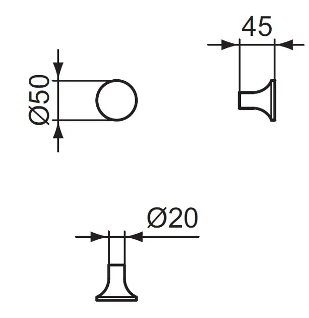 Ideal Standard - La Dolce Vita - Törölközőtartó - T5511A2 – 2. kép