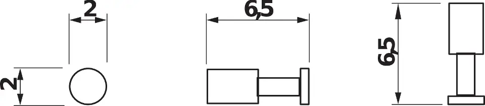 Jika - Basic - Törölközőtartó - H3813A30040001 – 2. kép