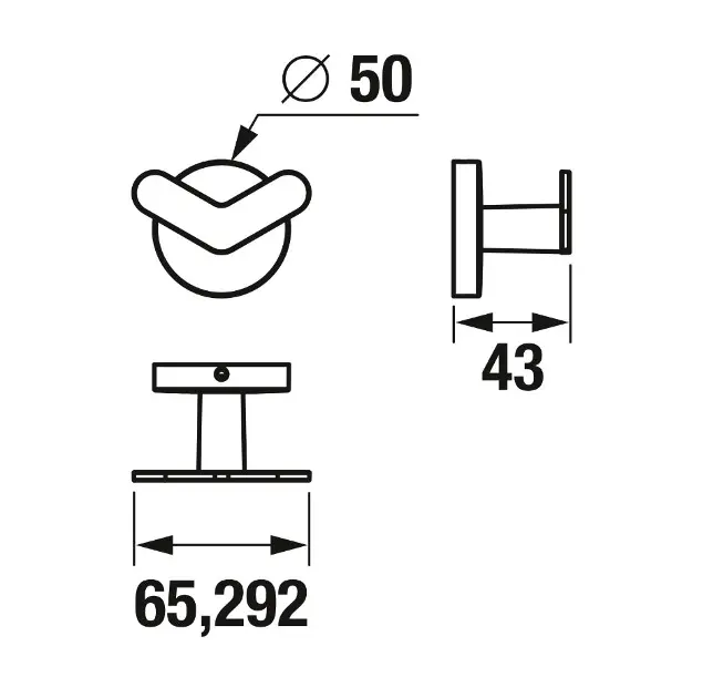 Jika - Mio Style - Törölközőtartó - H3812F37160101 – 2. kép