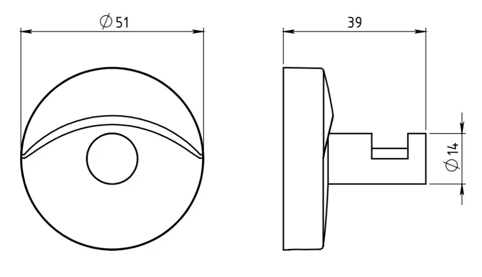 Novaservis - Metalia 11 - Törölközőtartó - 0109,0 – 2. kép