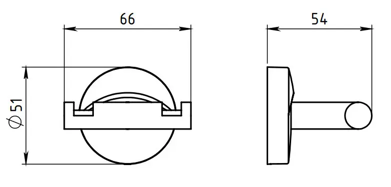 Novaservis - Metalia 11 - Törölközőtartó - 0156,0 – 2. kép
