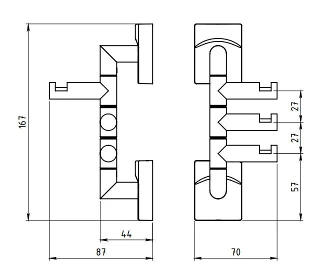 Novaservis - Metalia 12 - Törölközőtartó - 0281,0 – 2. kép