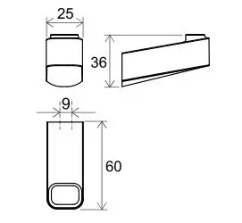 Ravak - 10° - Törölközőtartó - X07P555 – 2. kép