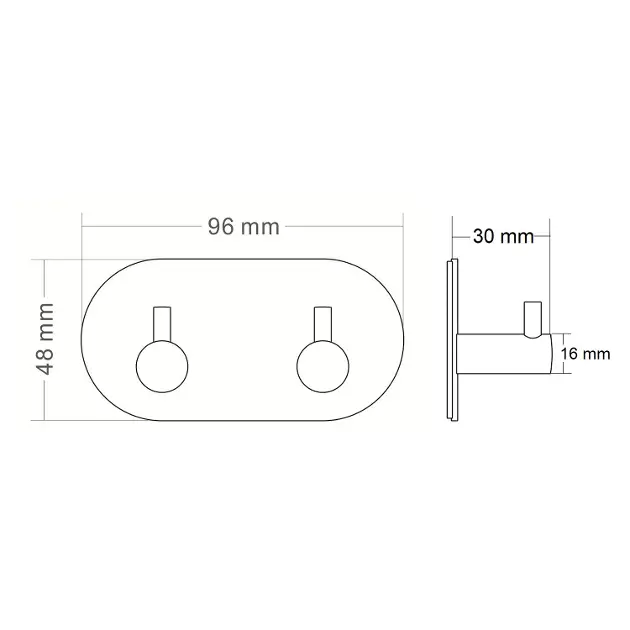 Sapho - Accessories - Törölközőtartó - 32202 – 2. kép