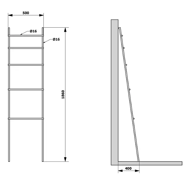 Sapho - Accessories - Törölközőtartó - SE121 – 2. kép