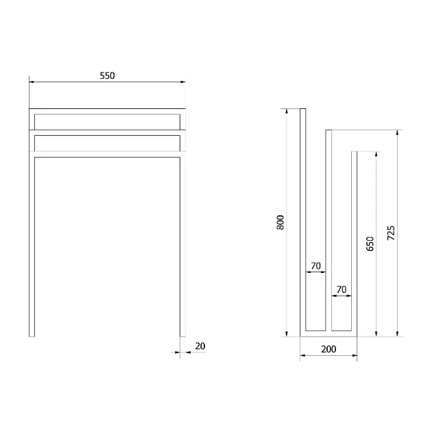 Sapho - Bathroom furnishings - Törölközőtartó - SKA303 – 2. kép