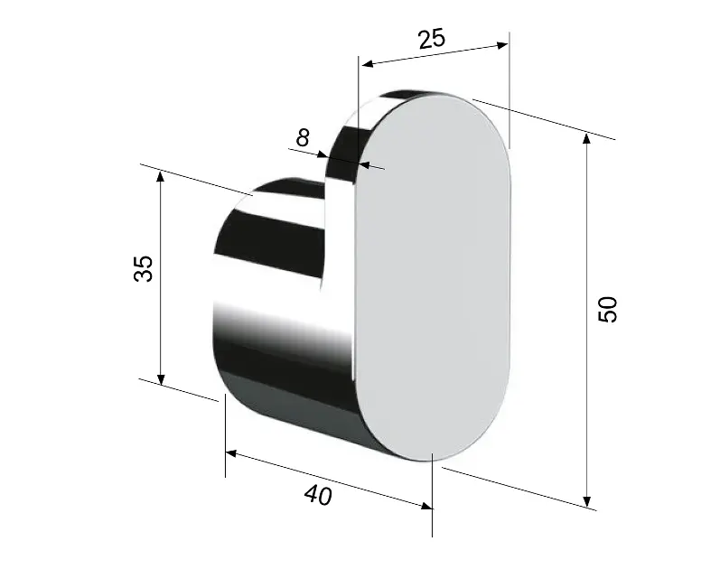 Sapho - Flori - Törölközőtartó - RF001 – 2. kép