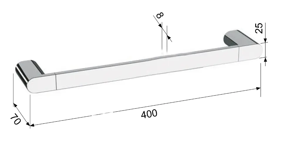 Sapho - Flori - Törölközőtartó - RF010 – 2. kép