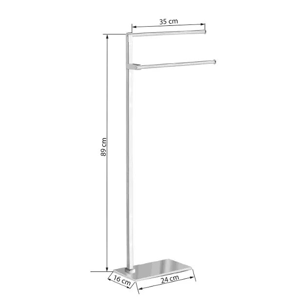 Sapho - Gedy Bathroom accessories - Törölközőtartó - 783113 – 2. kép