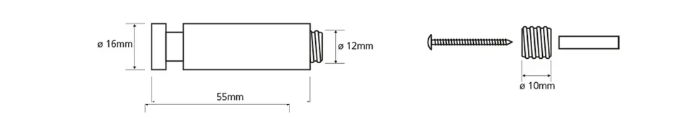Sapho - X-STEEL - Törölközőtartó - XS203 – 2. kép