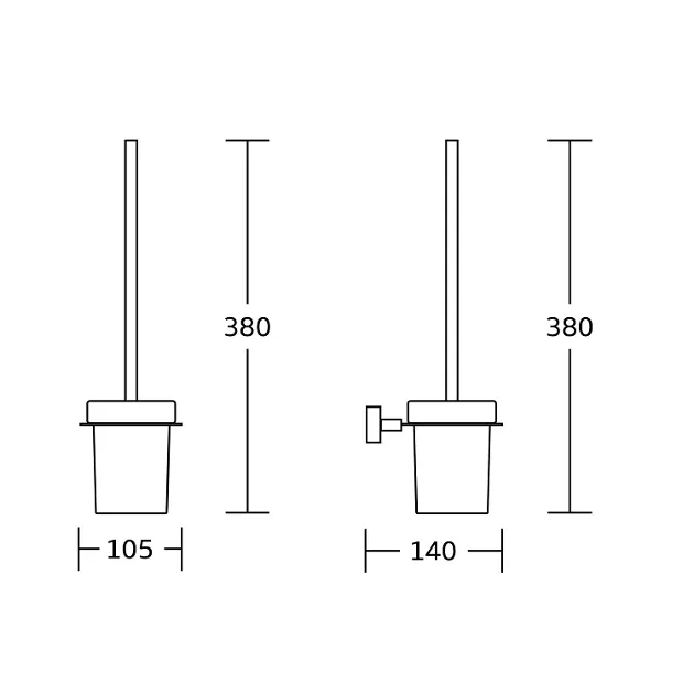 Aqualine - Apollo - WC-kefe - 1416-08 – 2. kép