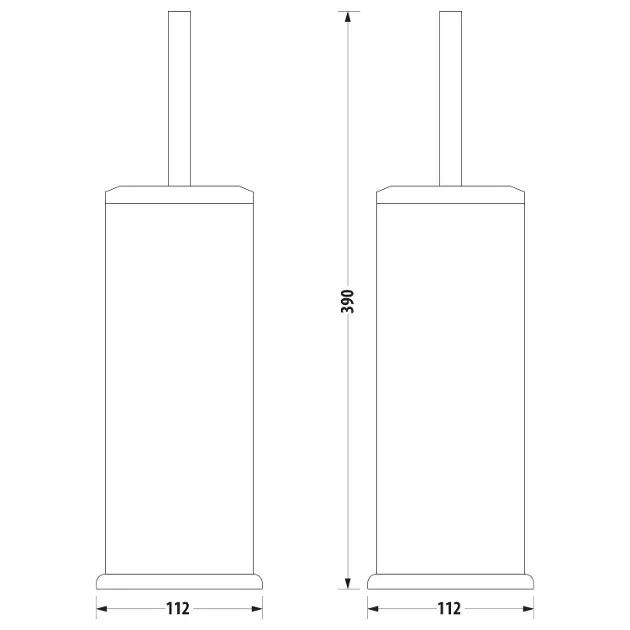Aqualine - Simple Line - WC-kefe - GA1210 – 2. kép