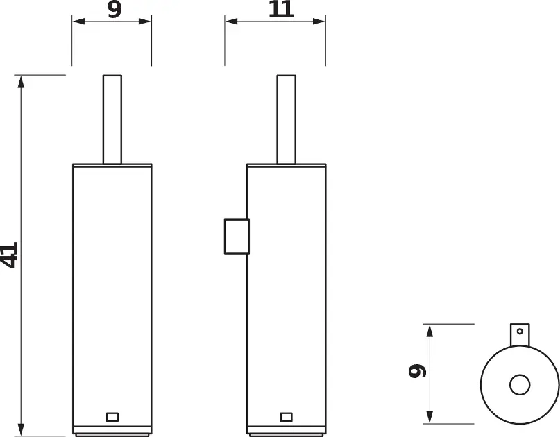 Jika - Generic - WC-kefe - H3843D10040001 – 2. kép