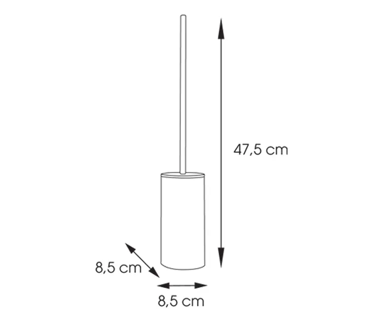 Sapho - Gedy Altea - WC-kefe - AL3335 – 2. kép