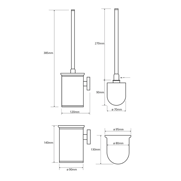 Sapho - X-Round - WC-kefe - XR305 – 2. kép