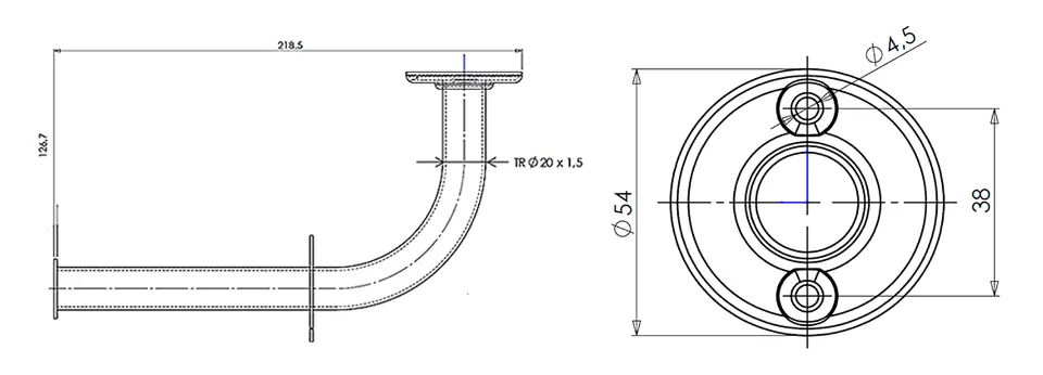 Aqualine - White Line - WC-papír tartó - 8009 – 2. kép