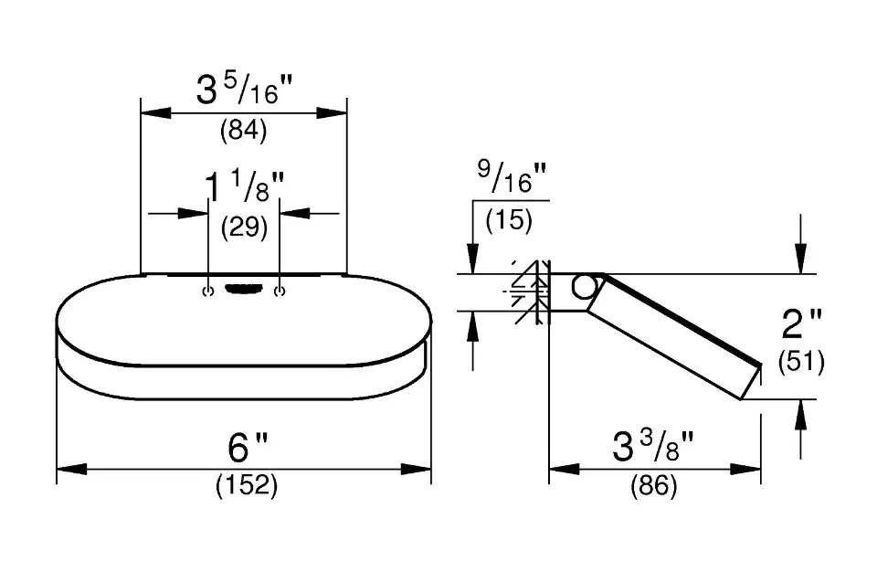 Grohe - Selection - WC-papír tartó - 41069DA0 – 2. kép