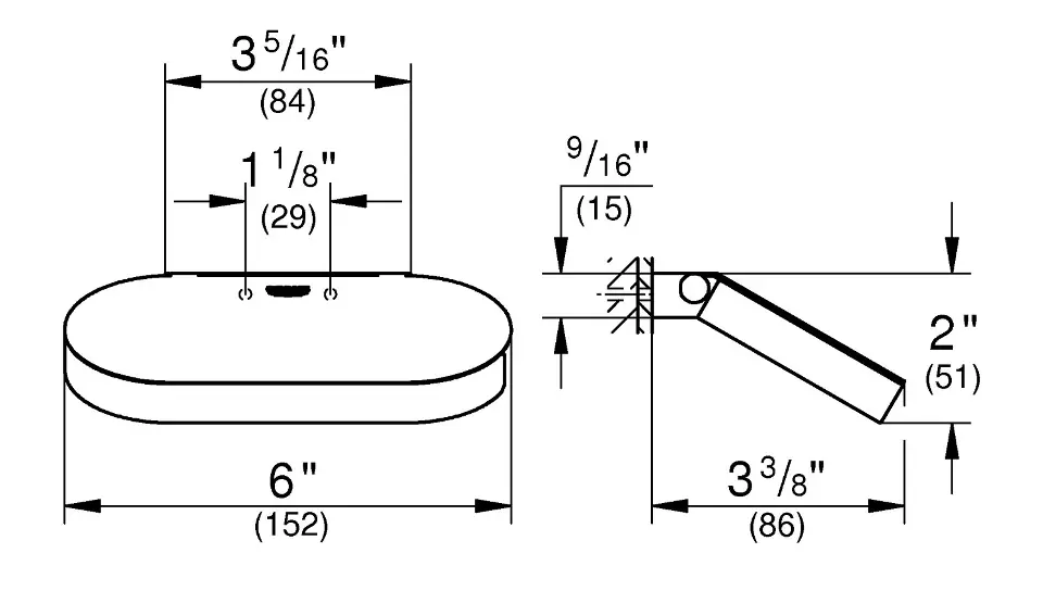 Grohe - Selection - WC-papír tartó - 41069DC0 – 2. kép