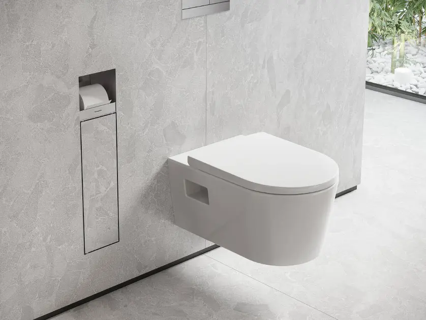 Hansgrohe - XtraStoris Rock - WC-papír tartó - 56062800 – 5. kép