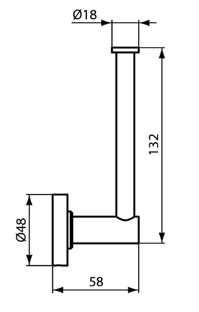 Ideal Standard - IOM - WC-papír tartó - A9132AA – 2. kép