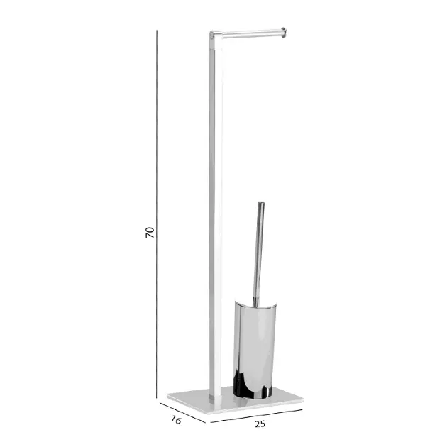 Sapho - Gedy Bathroom accessories - WC-papír tartó - 783213 – 2. kép