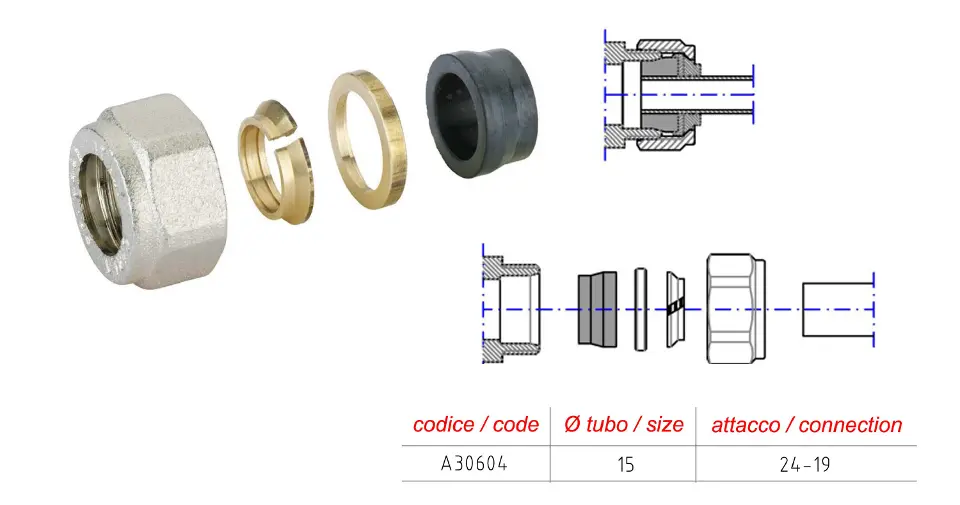 Aqualine - Equipment and accessories - Fürdőszobai radiátor kiegészítő - CP9990 – 2. kép