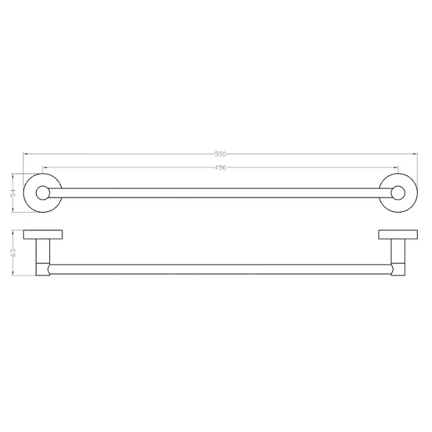 Sapho - Accessories - Fürdőszobai radiátor kiegészítő - XJ439 – 2. kép