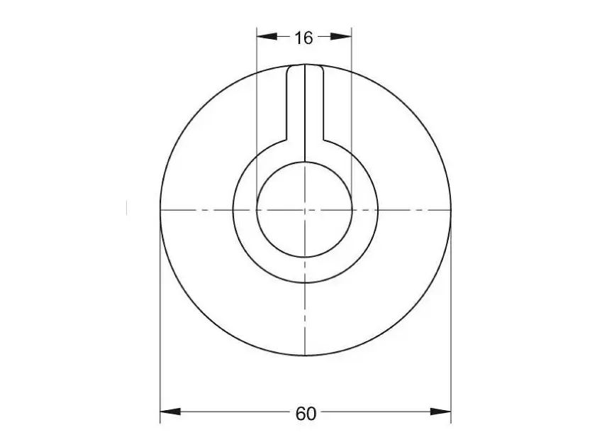 Sapho - Bonomi Accessories - Fürdőszobai radiátor kiegészítő - 9930DN16B0 – 2. kép