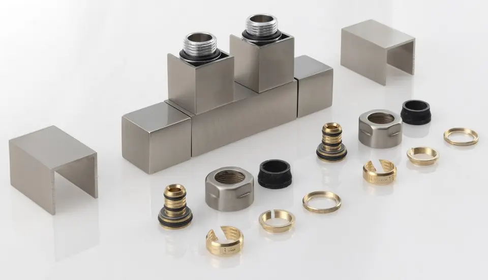 Sapho - Cube Twin - Fürdőszobai radiátor kiegészítő - CP582S – 3. kép