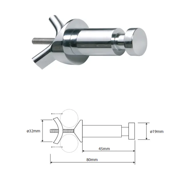 Sapho - Equipment and accessories - Fürdőszobai radiátor kiegészítő - XP200 – 2. kép