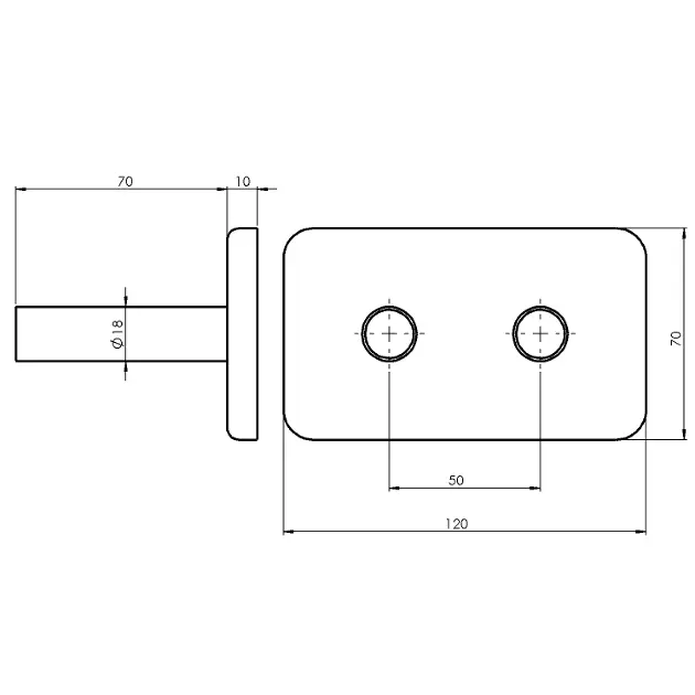 Sapho - Twin - Fürdőszobai radiátor kiegészítő - CP7535 – 2. kép
