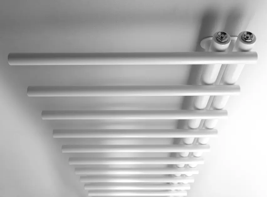 Sapho - Bathroom heating - Törölközőszárítós radiátor - IR151W – 6. kép