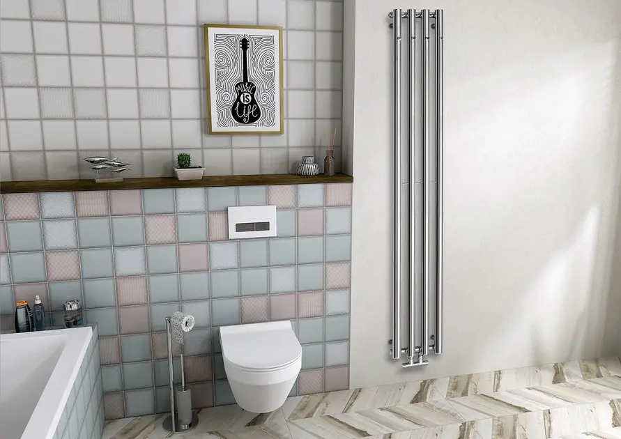Sapho - Bathroom heating - Törölközőszárítós radiátor - IZ120T – 6. kép
