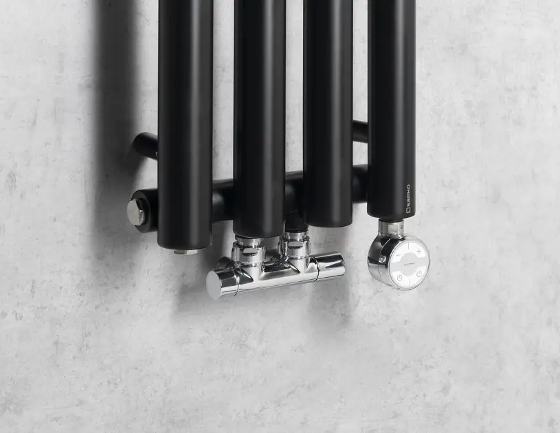 Sapho - Bathroom heating - Törölközőszárítós radiátor - IZ122T – 3. kép